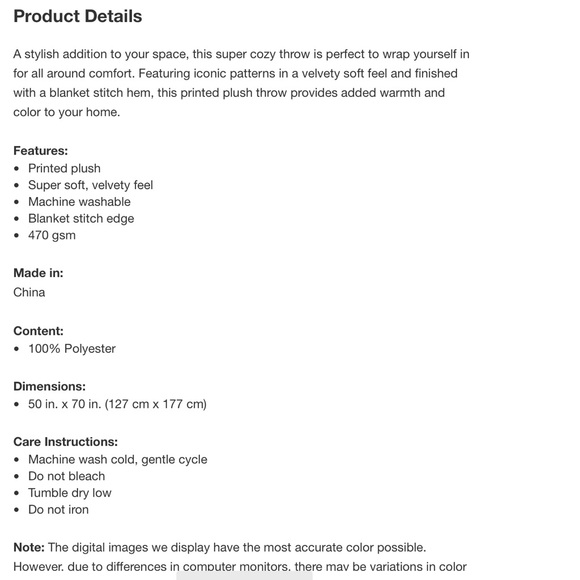 💖Pendleton Plush Throw - Picture 4 of 4